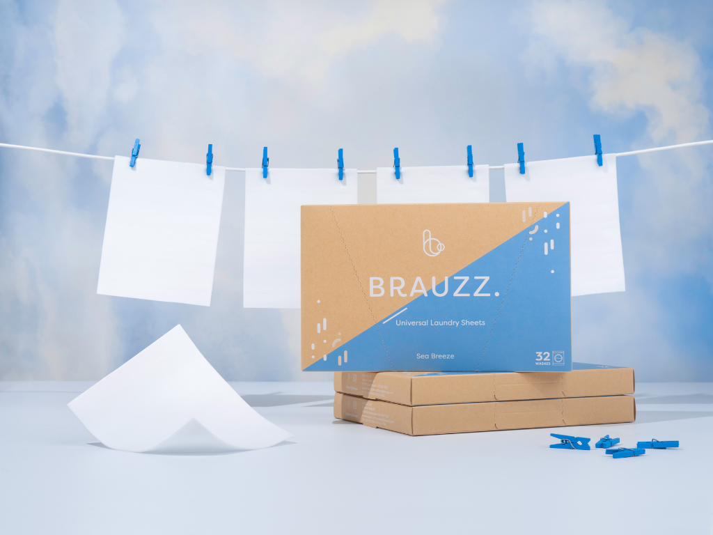 BRAUZZ Feuilles de Lessive - Sans Parfum, 32 pièces - Boutique en ligne  42things